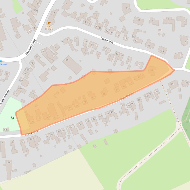 Kaart van postcodegebied 6102EP.