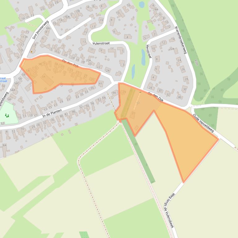 Kaart van postcodegebied 6102EV.