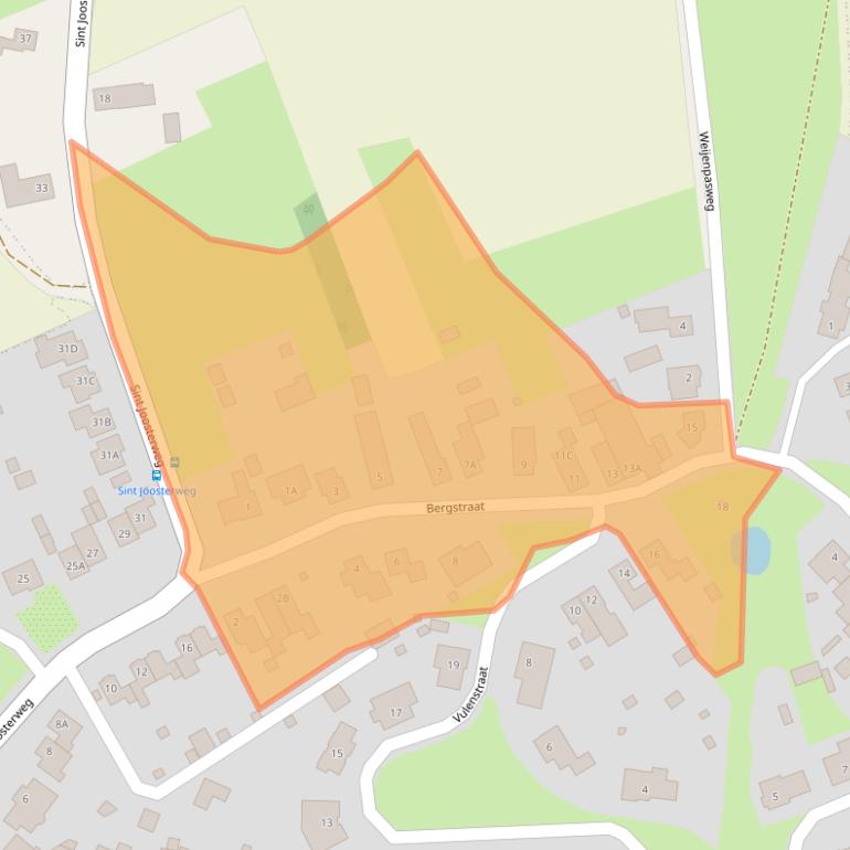 Kaart van postcodegebied 6102GC.