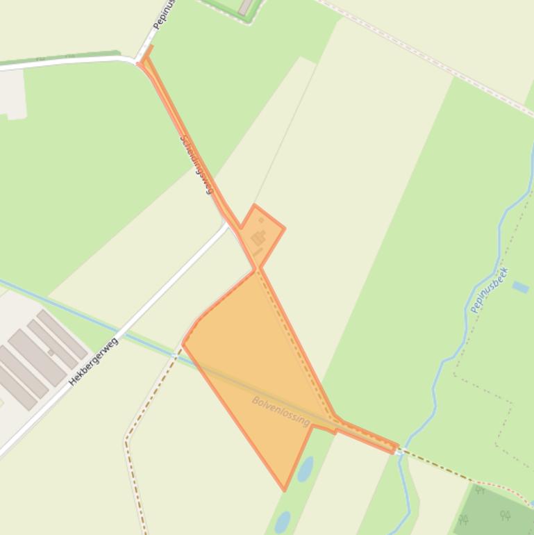 Kaart van postcodegebied 6102RK.