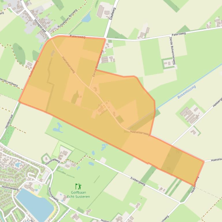 Kaart van postcodegebied 6102RP.