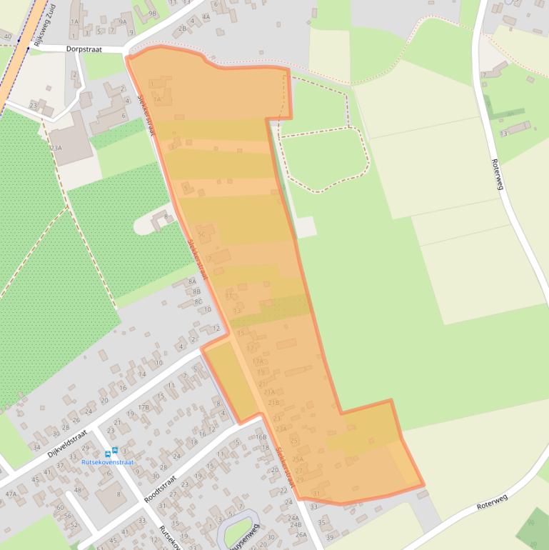 Kaart van postcodegebied 6102VH.