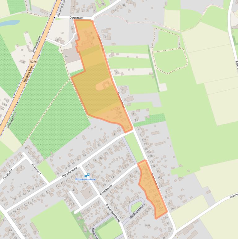 Kaart van postcodegebied 6102VK.