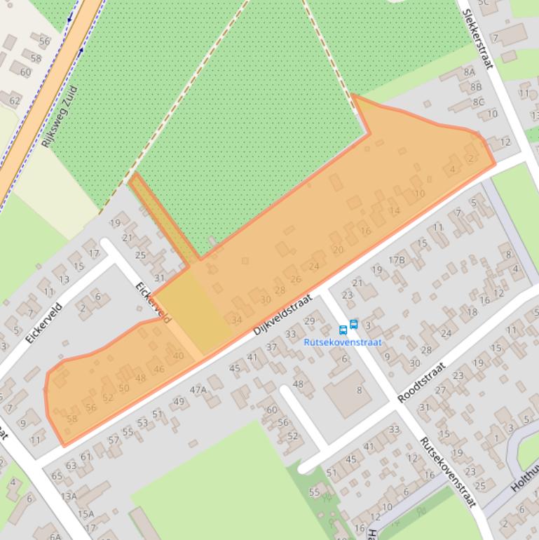 Kaart van postcodegebied 6102VR.