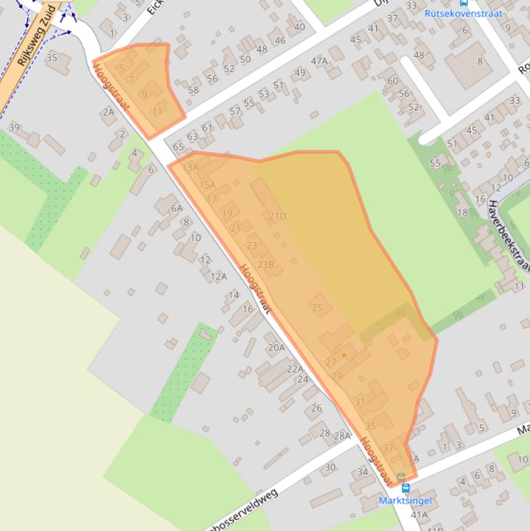 Kaart van postcodegebied 6102XR.