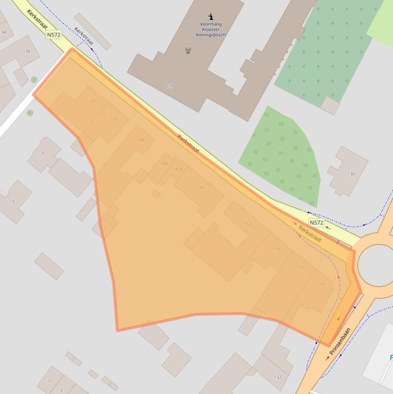 Kaart van postcodegebied 6104AG.