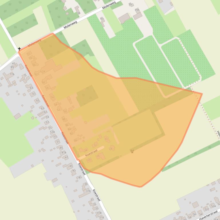 Kaart van postcodegebied 6104AL.