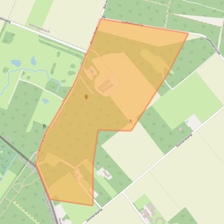 Kaart van postcodegebied 6104RB.