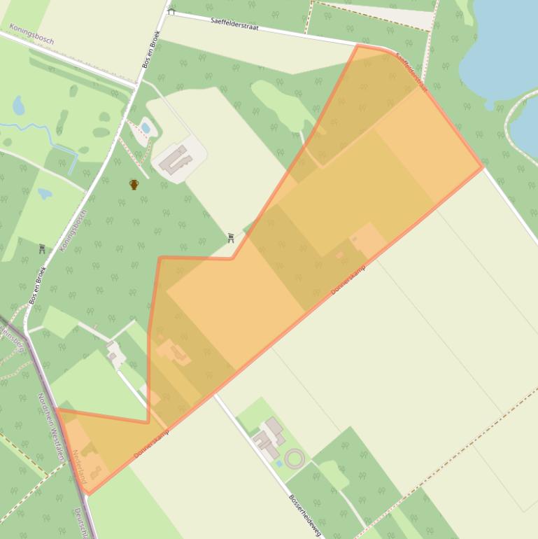 Kaart van postcodegebied 6104RC.