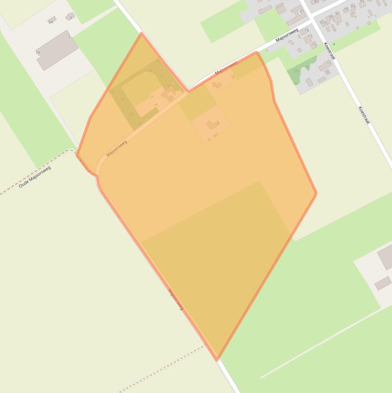 Kaart van postcodegebied 6104RN.