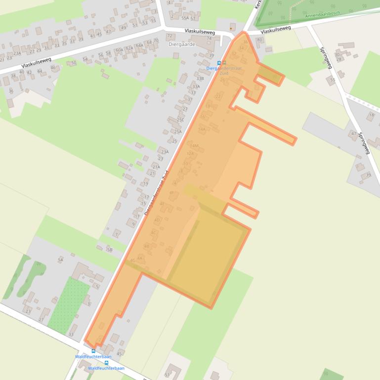 Kaart van postcodegebied 6105CB.