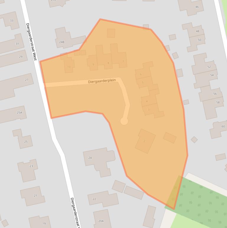 Kaart van postcodegebied 6105CS.