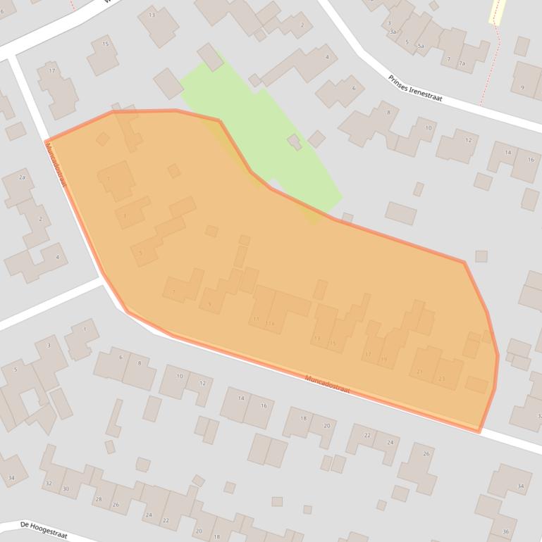 Kaart van postcodegebied 6107BB.
