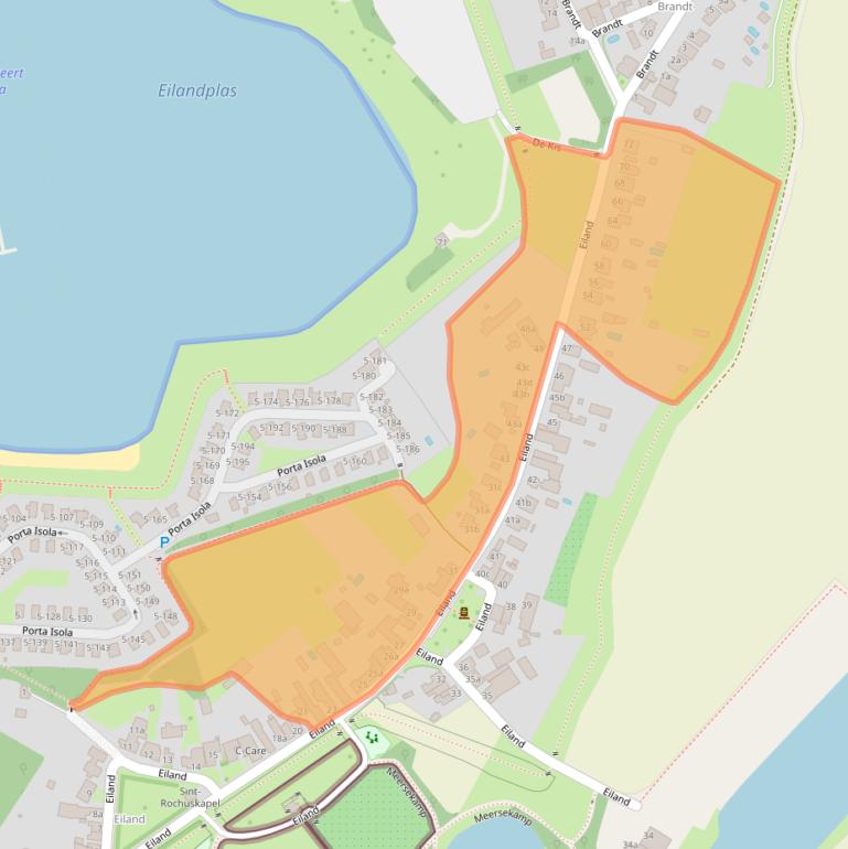 Kaart van postcodegebied 6107CB.