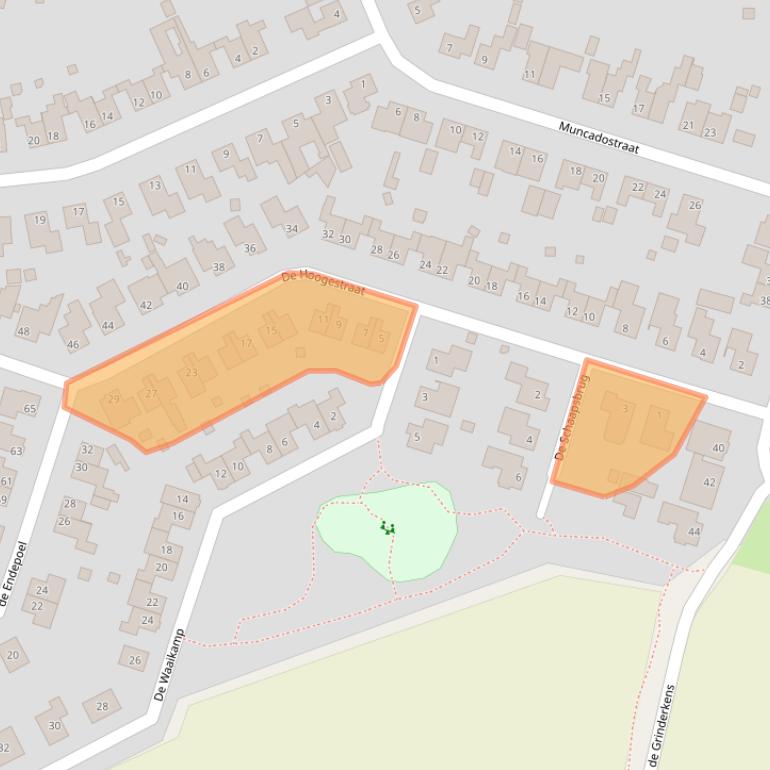 Kaart van postcodegebied 6107CH.
