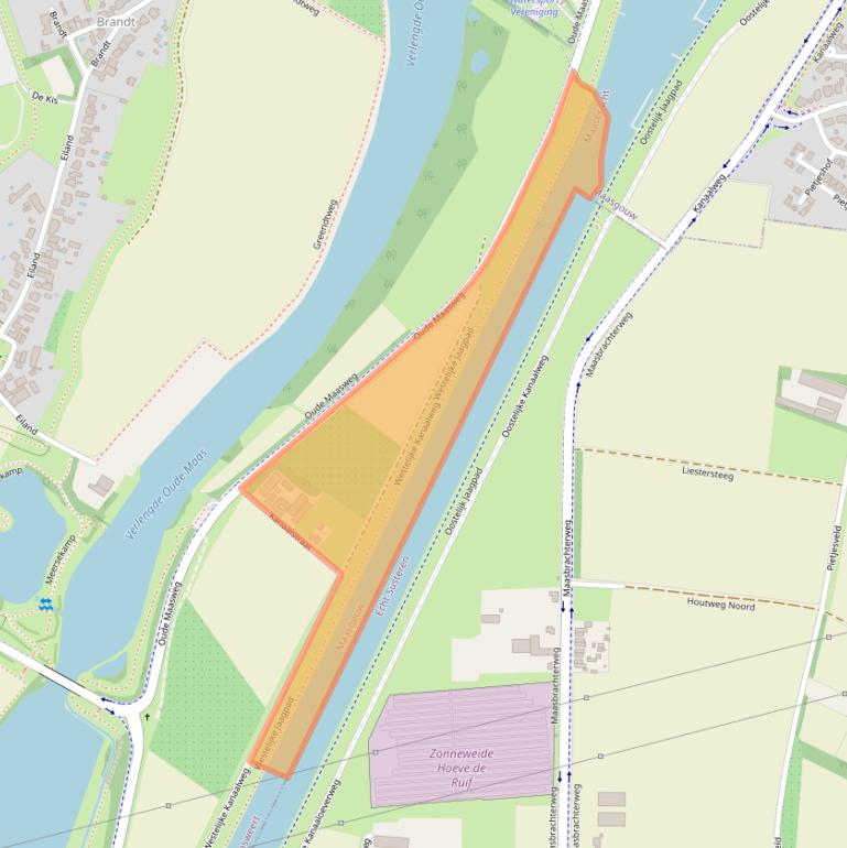 Kaart van postcodegebied 6107CL.