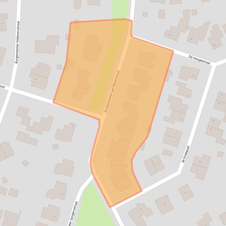 Kaart van postcodegebied 6107CP.