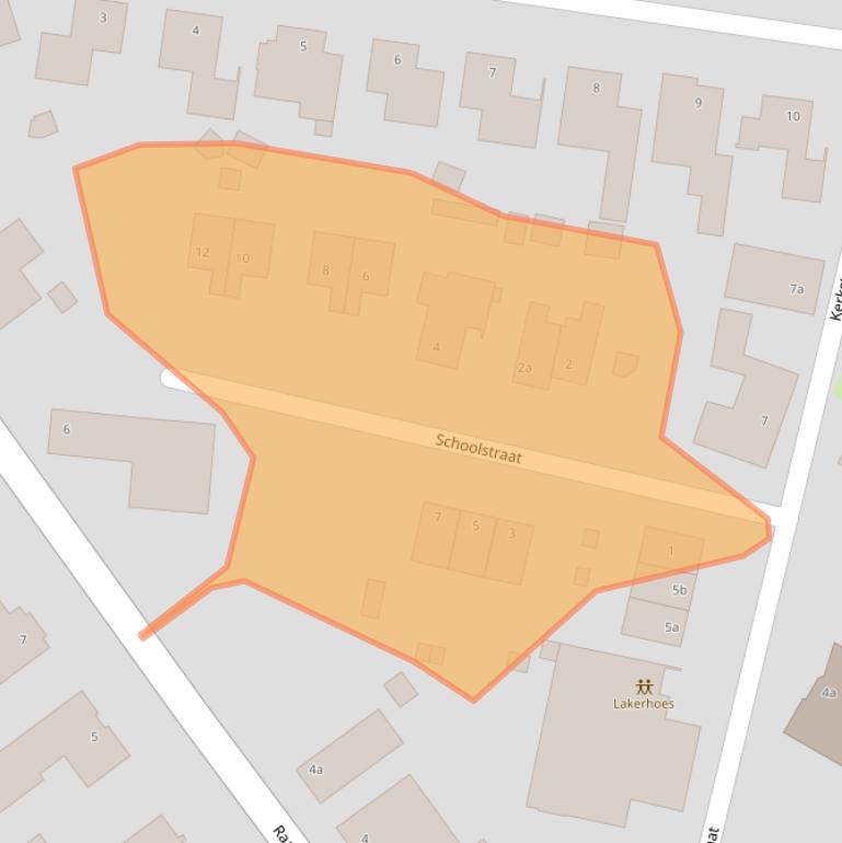 Kaart van postcodegebied 6109AW.