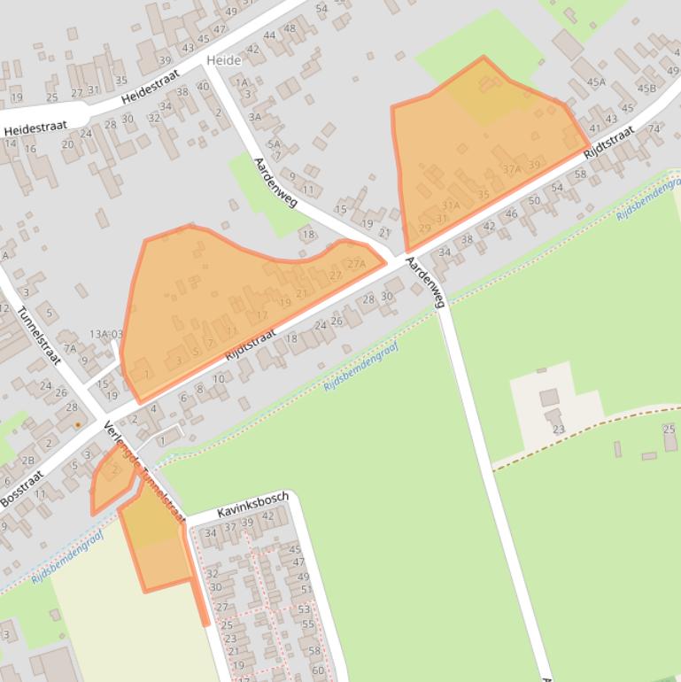 Kaart van postcodegebied 6114AJ.