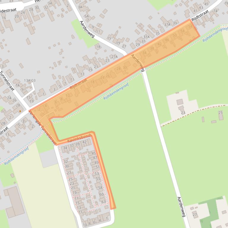 Kaart van postcodegebied 6114AL.