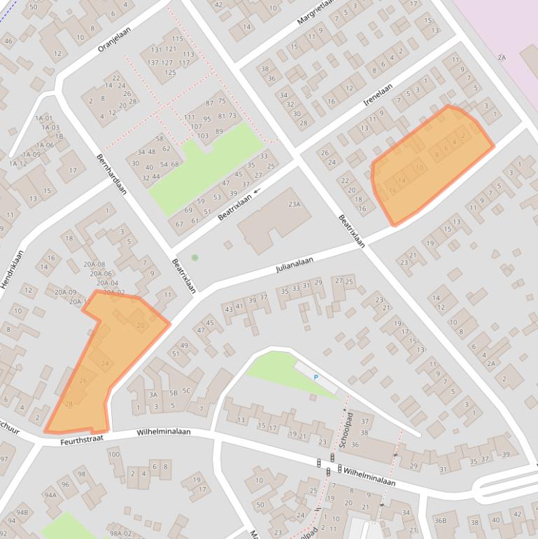 Kaart van postcodegebied 6114BM.