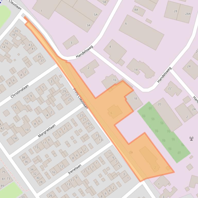 Kaart van postcodegebied 6114BP.