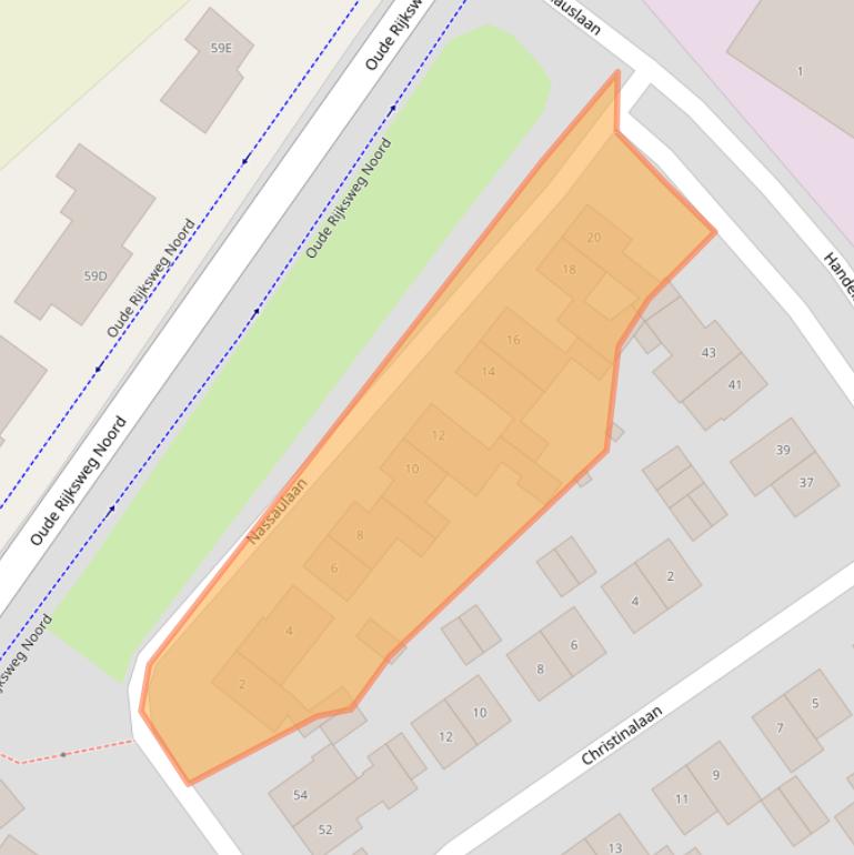 Kaart van postcodegebied 6114BW.