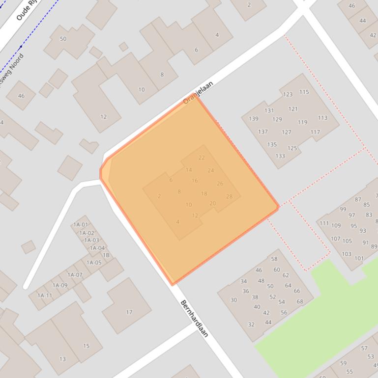 Kaart van postcodegebied 6114CJ.