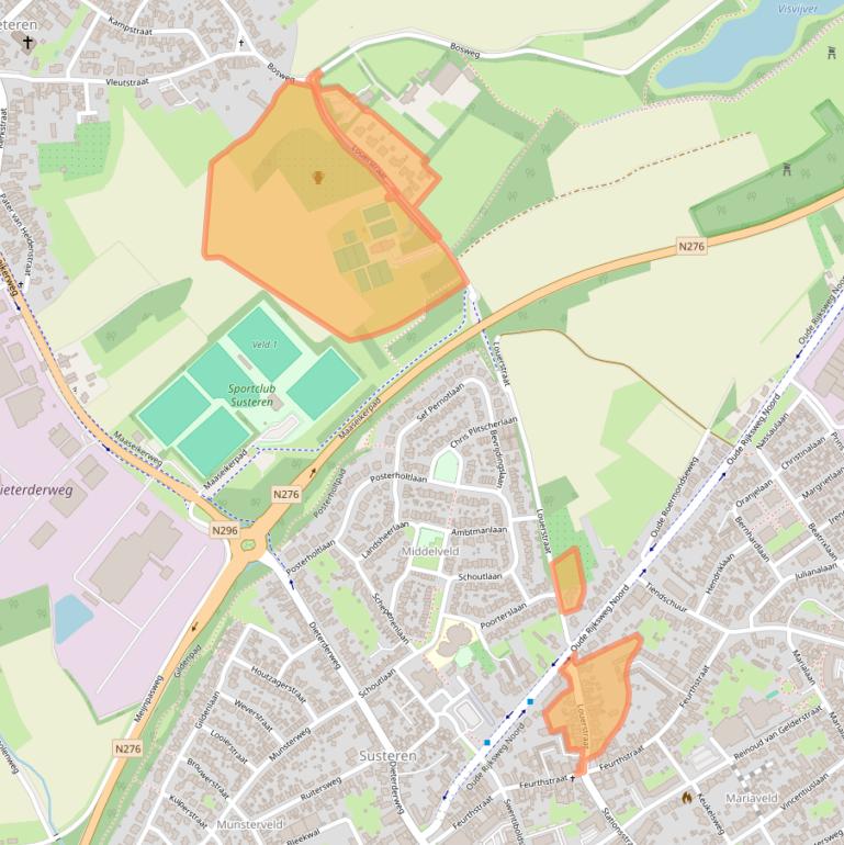 Kaart van postcodegebied 6114CZ.