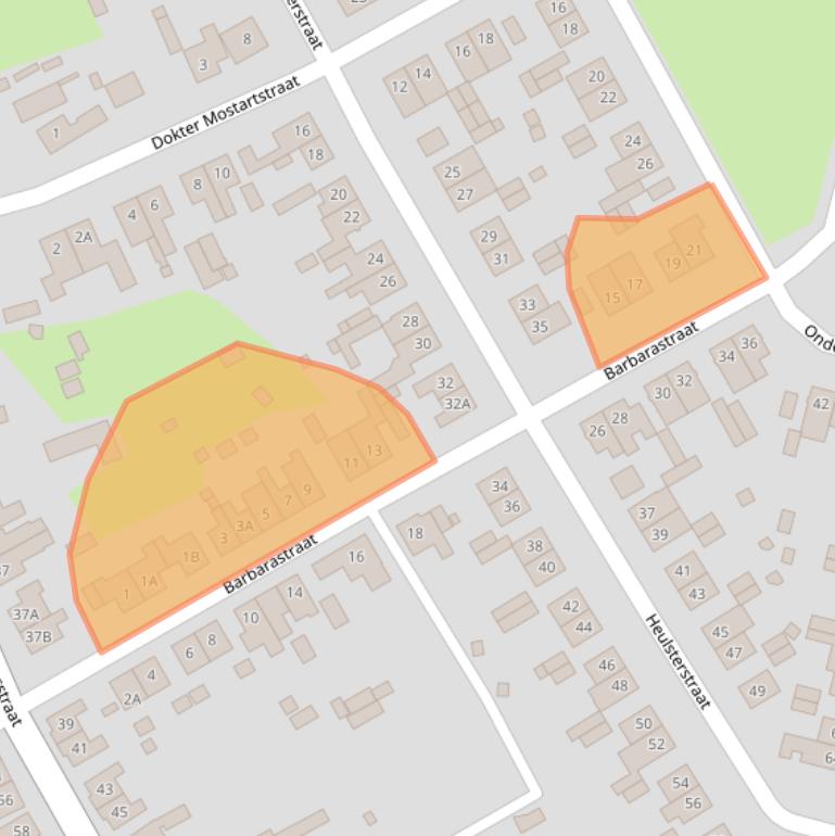 Kaart van postcodegebied 6114EV.