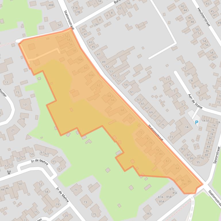 Kaart van postcodegebied 6114GE.