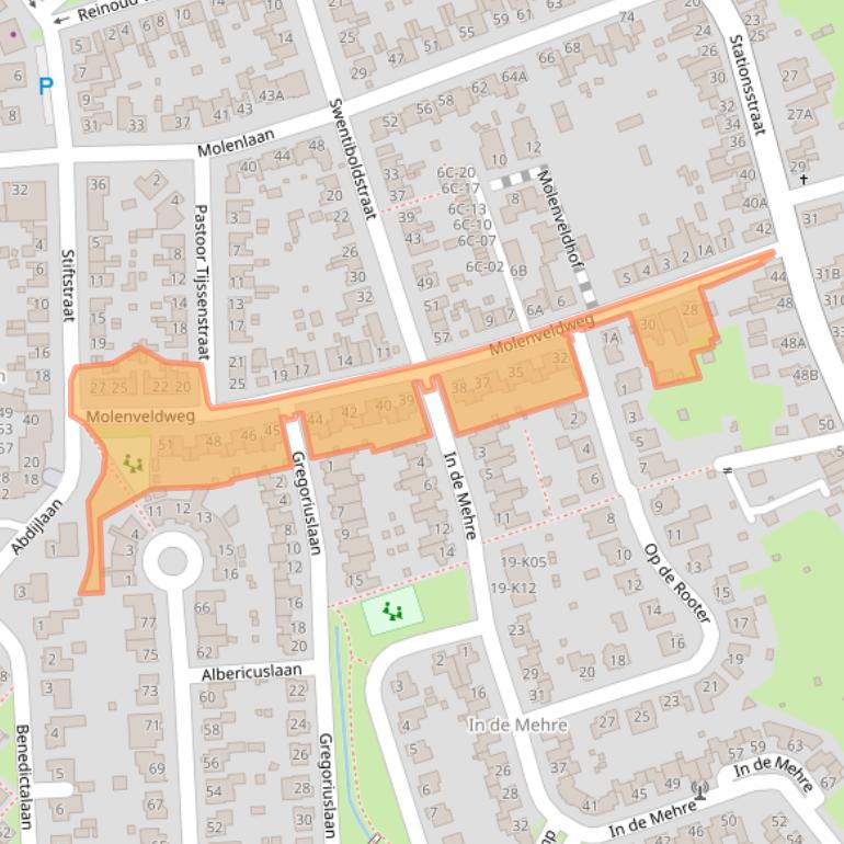 Kaart van postcodegebied 6114GH.