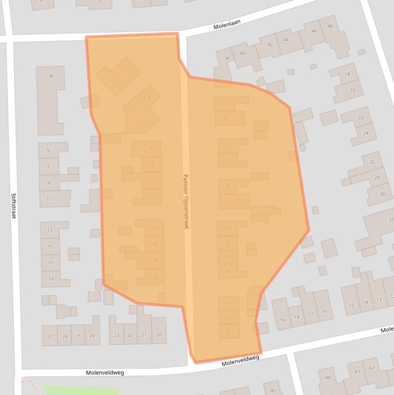 Kaart van postcodegebied 6114GL.