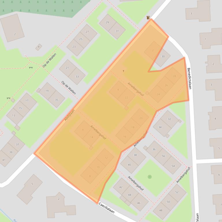 Kaart van postcodegebied 6114GX.