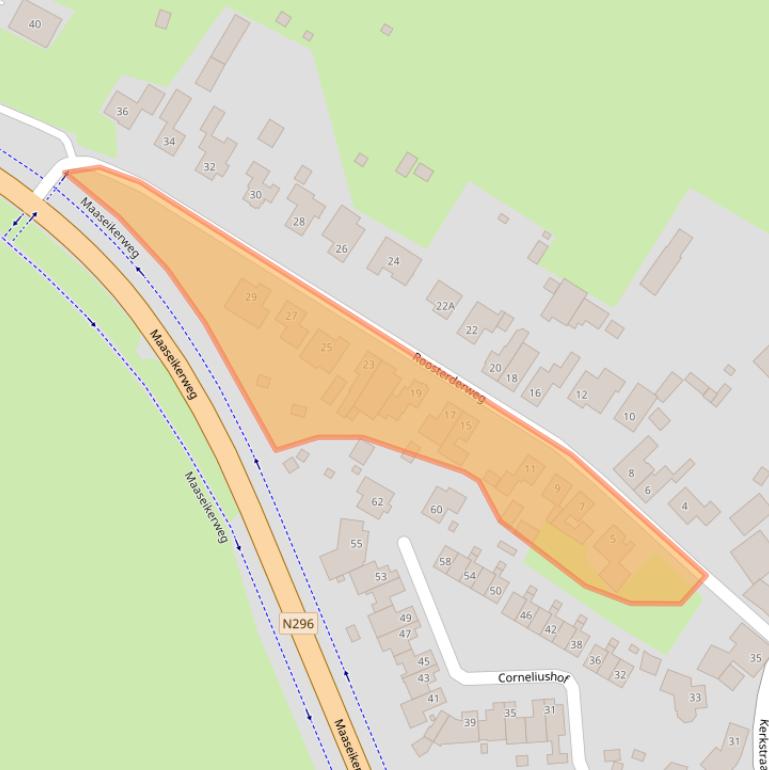 Kaart van postcodegebied 6114KA.