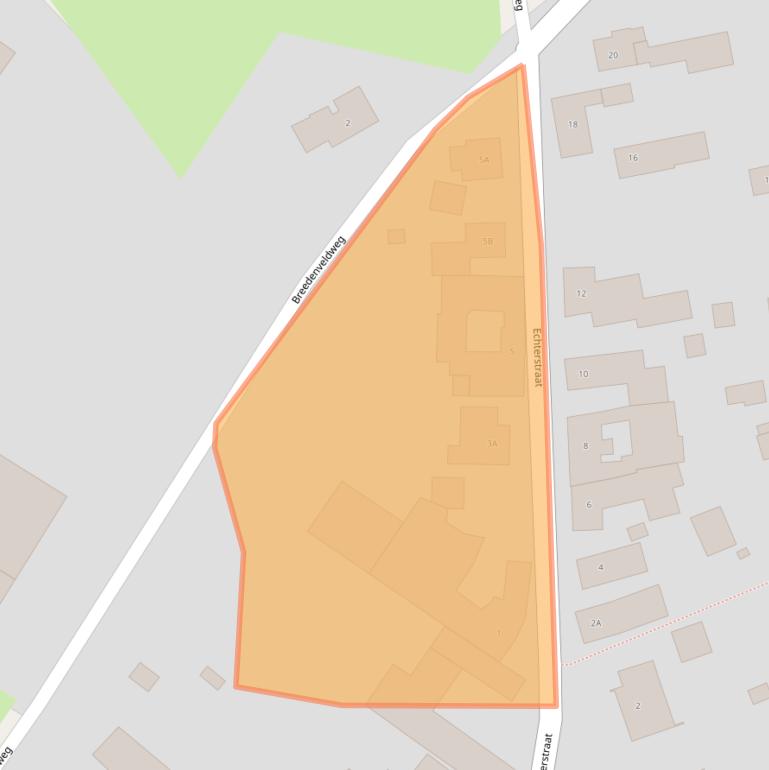 Kaart van postcodegebied 6114KC.