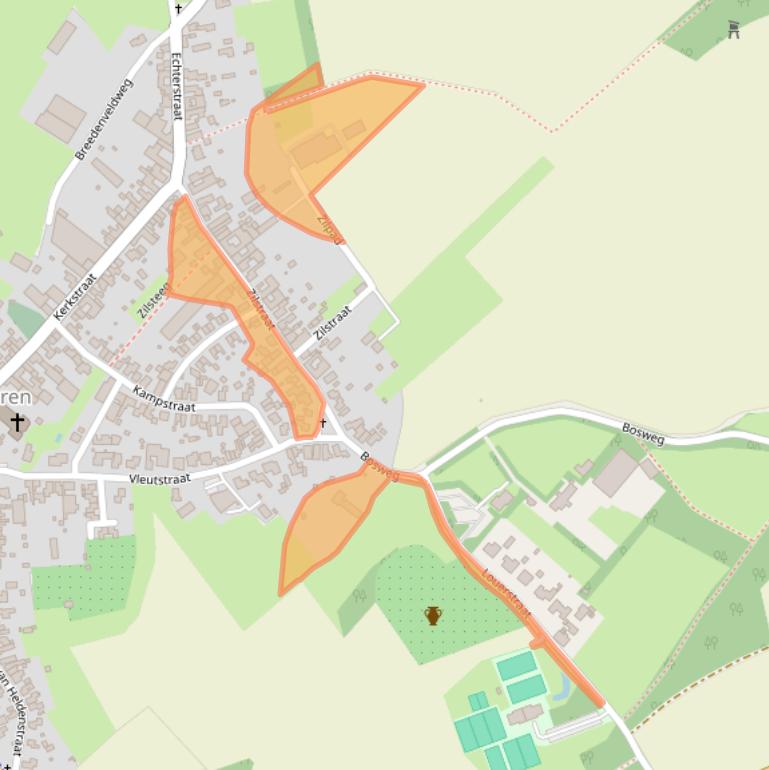 Kaart van postcodegebied 6114KH.