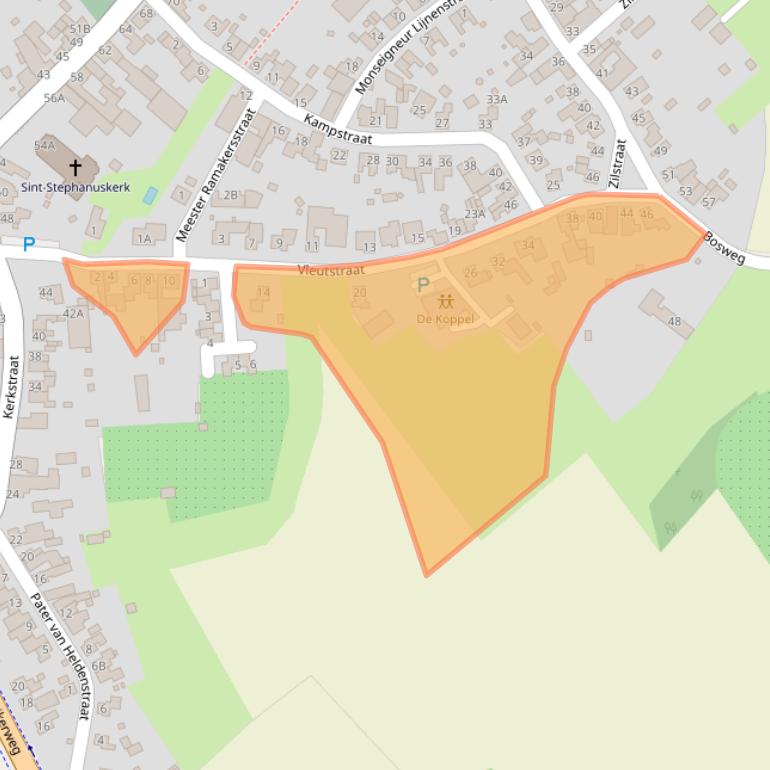 Kaart van postcodegebied 6114KN.