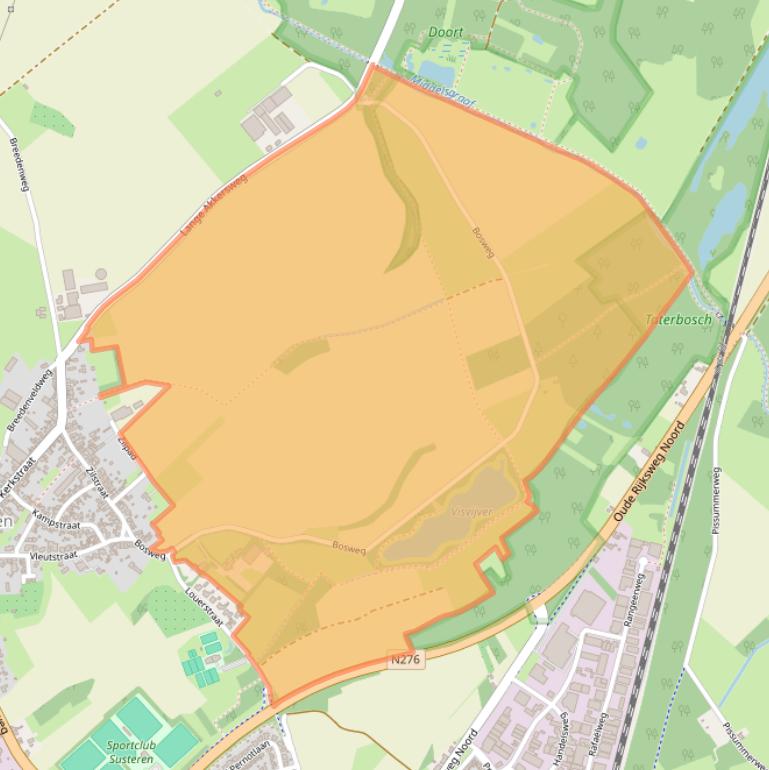 Kaart van postcodegebied 6114KW.