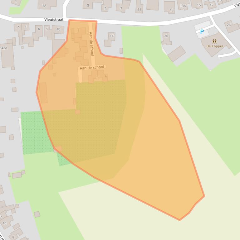 Kaart van postcodegebied 6114LD.