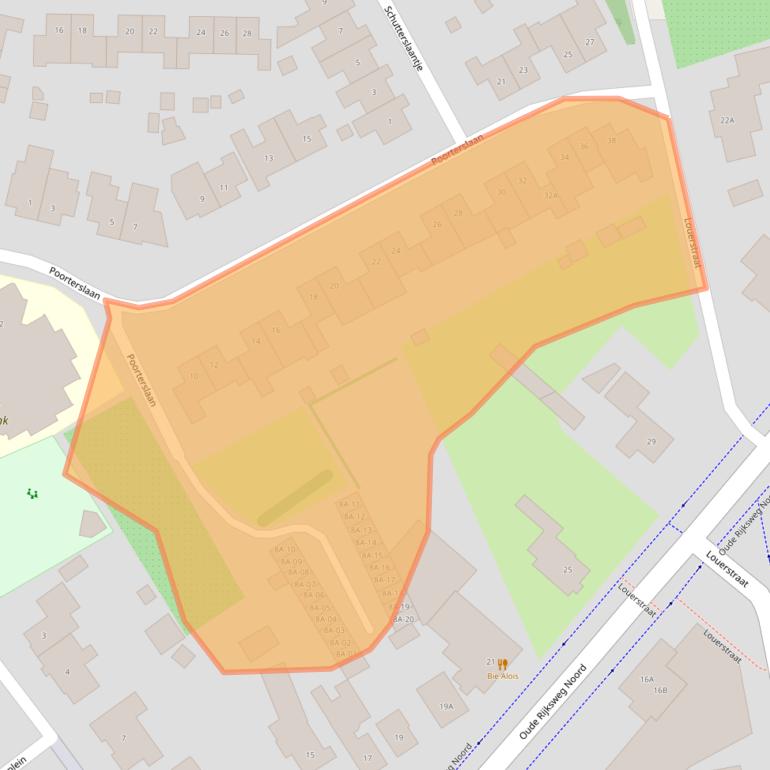 Kaart van postcodegebied 6114ME.