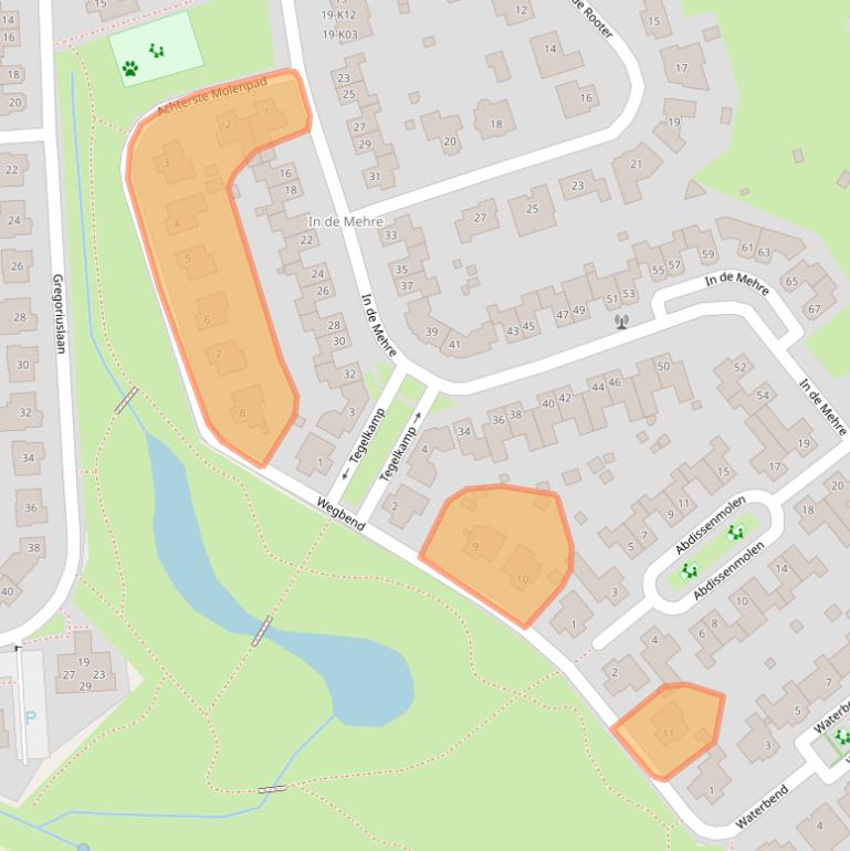 Kaart van postcodegebied 6114NJ.
