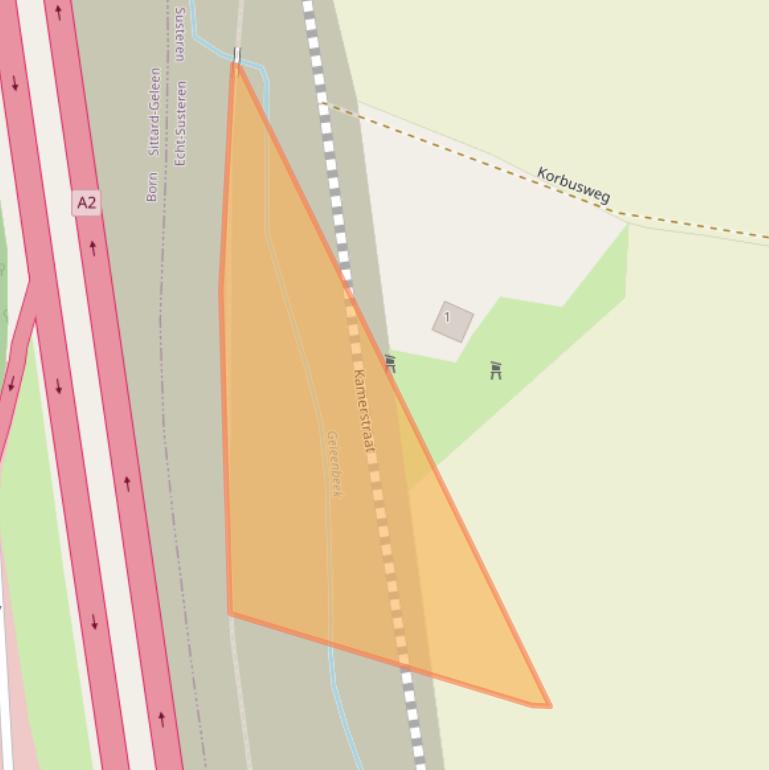 Kaart van postcodegebied 6114RL.