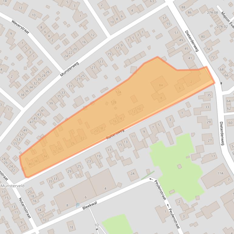 Kaart van postcodegebied 6114XZ.