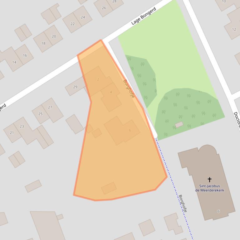 Kaart van postcodegebied 6116BK.