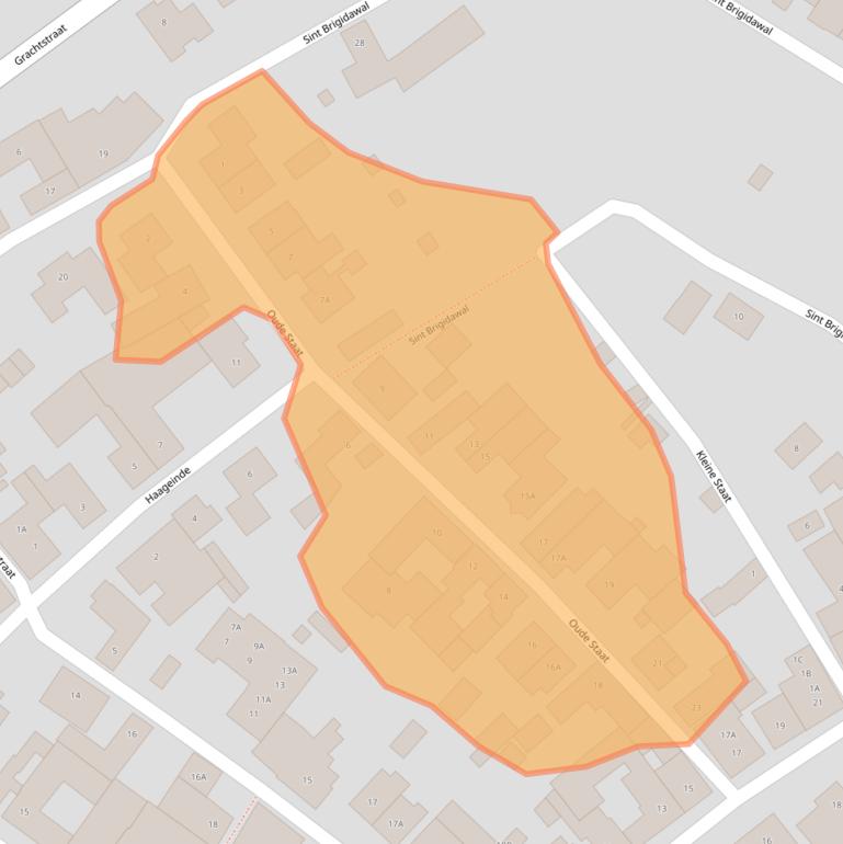 Kaart van postcodegebied 6118AW.