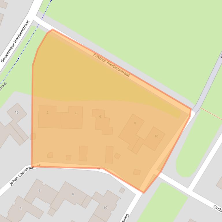 Kaart van postcodegebied 6118EP.