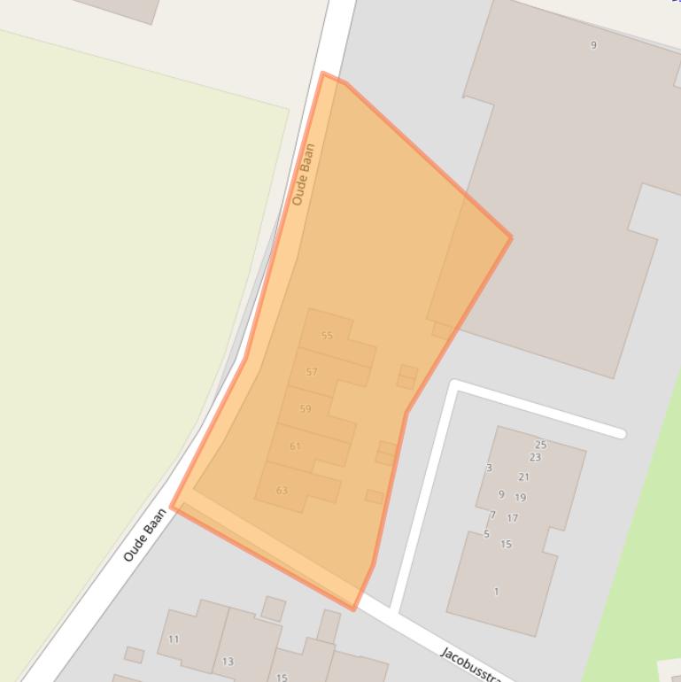 Kaart van postcodegebied 6121KS.