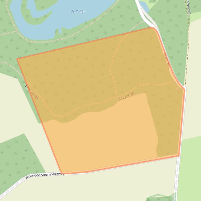 Kaart van postcodegebied 6121PJ.