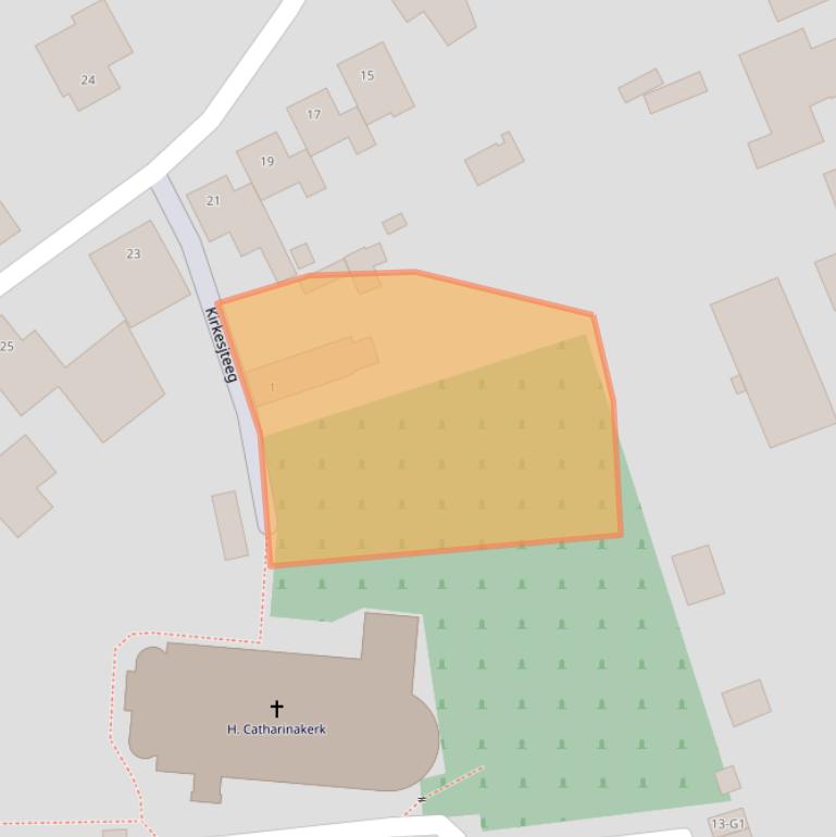 Kaart van postcodegebied 6122CH.